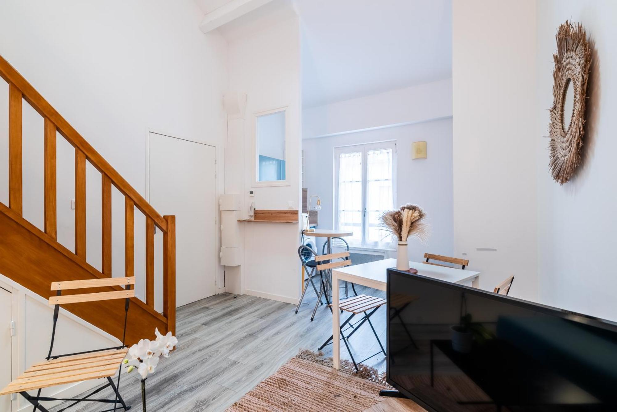 Mon Appart'Hotel - Gare De Limoges - Duplex 2 Chambres - Parking En Supp Eksteriør billede