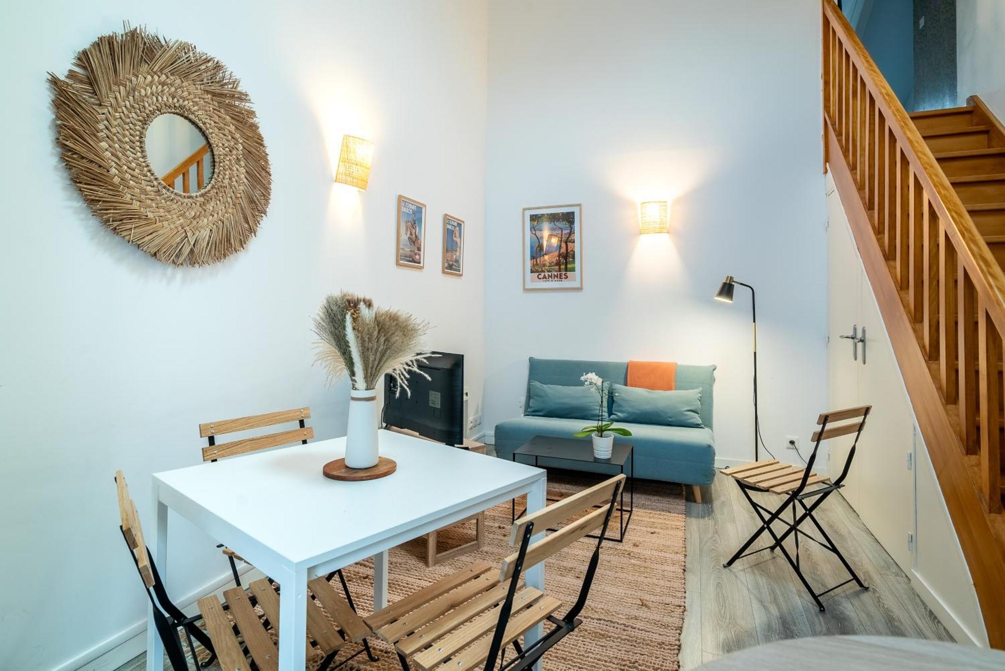 Mon Appart'Hotel - Gare De Limoges - Duplex 2 Chambres - Parking En Supp Eksteriør billede