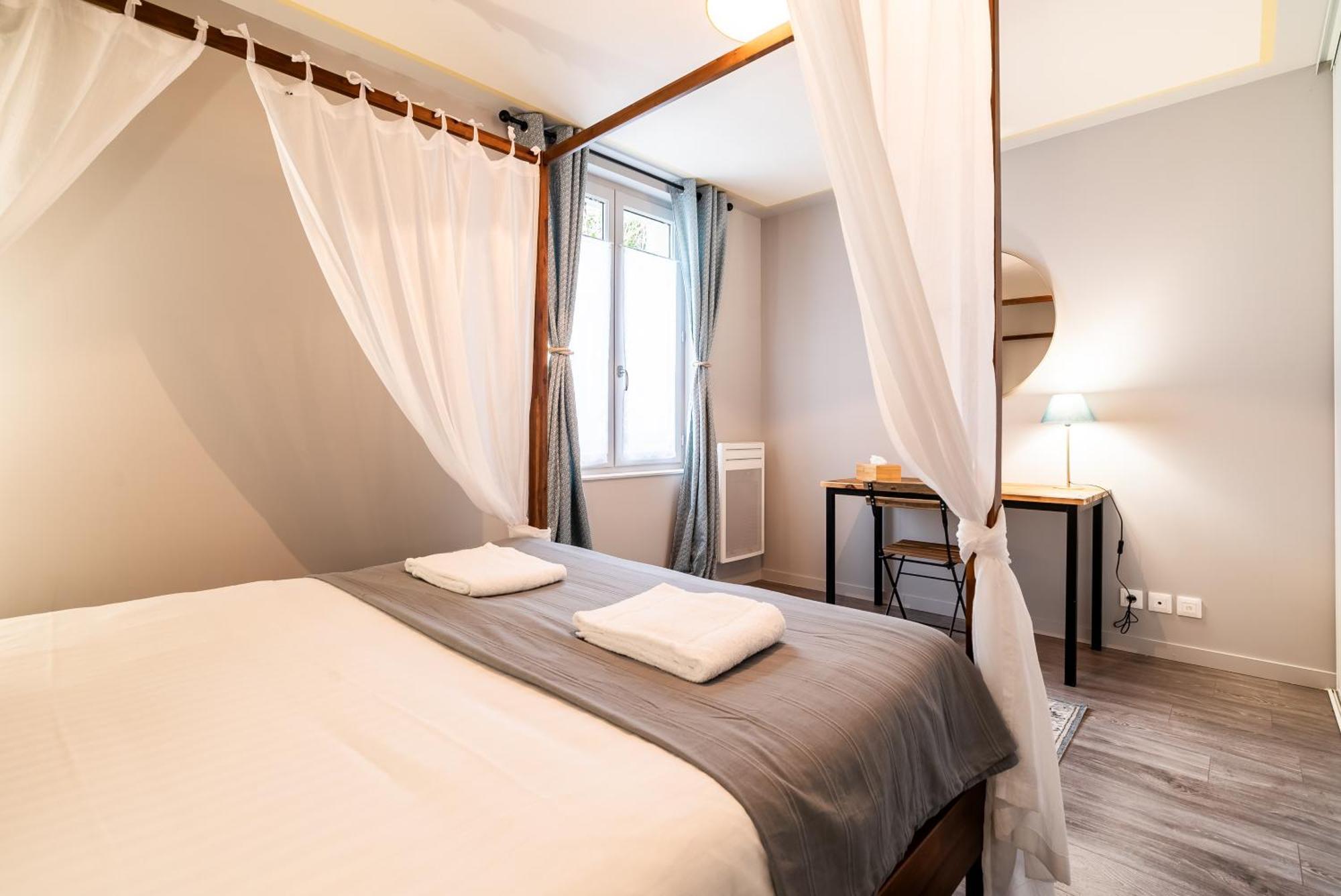 Mon Appart'Hotel - Gare De Limoges - Duplex 2 Chambres - Parking En Supp Eksteriør billede
