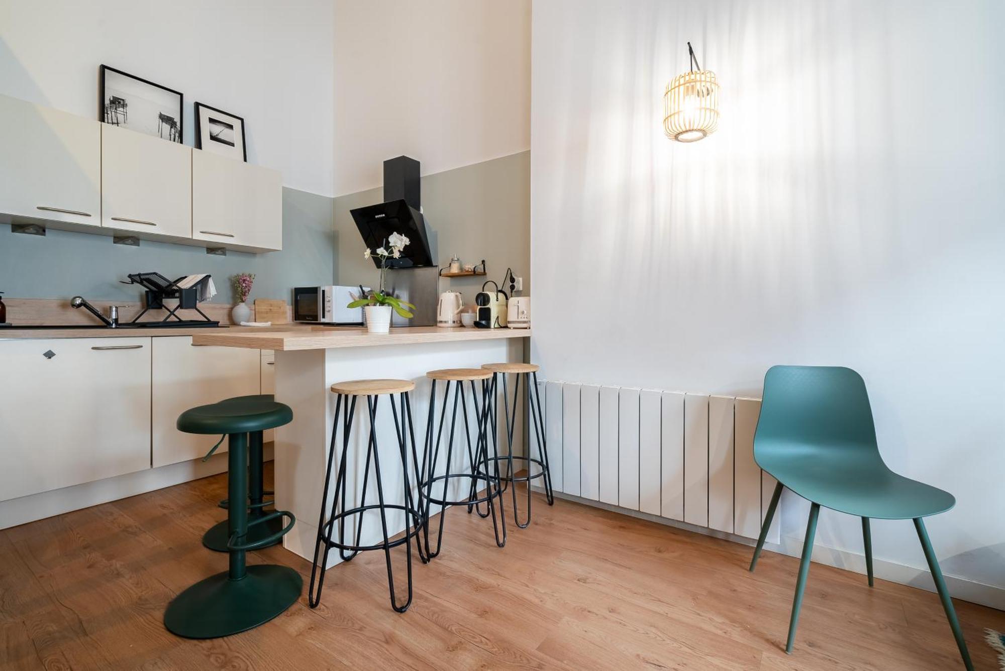 Mon Appart'Hotel - Gare De Limoges - Duplex 2 Chambres - Parking En Supp Eksteriør billede