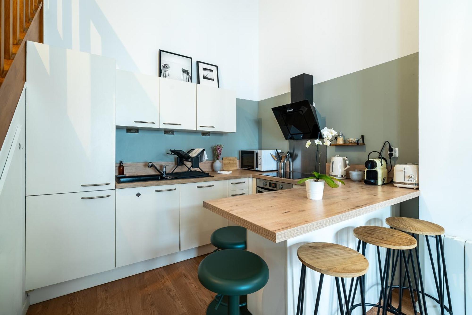Mon Appart'Hotel - Gare De Limoges - Duplex 2 Chambres - Parking En Supp Eksteriør billede
