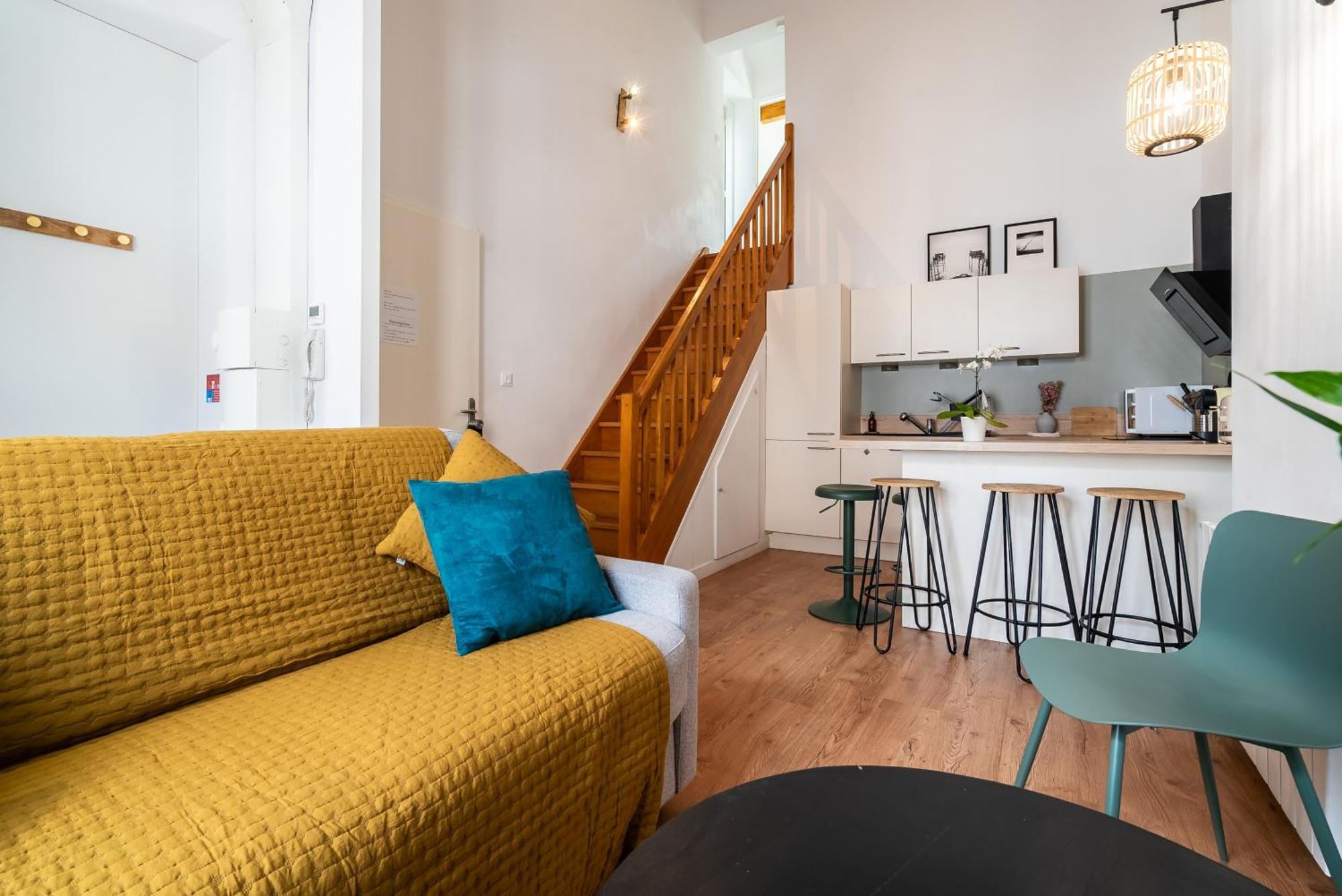 Mon Appart'Hotel - Gare De Limoges - Duplex 2 Chambres - Parking En Supp Eksteriør billede